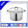 Stainless steel 18/8 whole sale large soup pot
